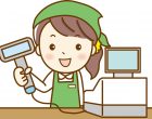 スーパー店内でのレジ業務 求人番号3504-02 イメージ
